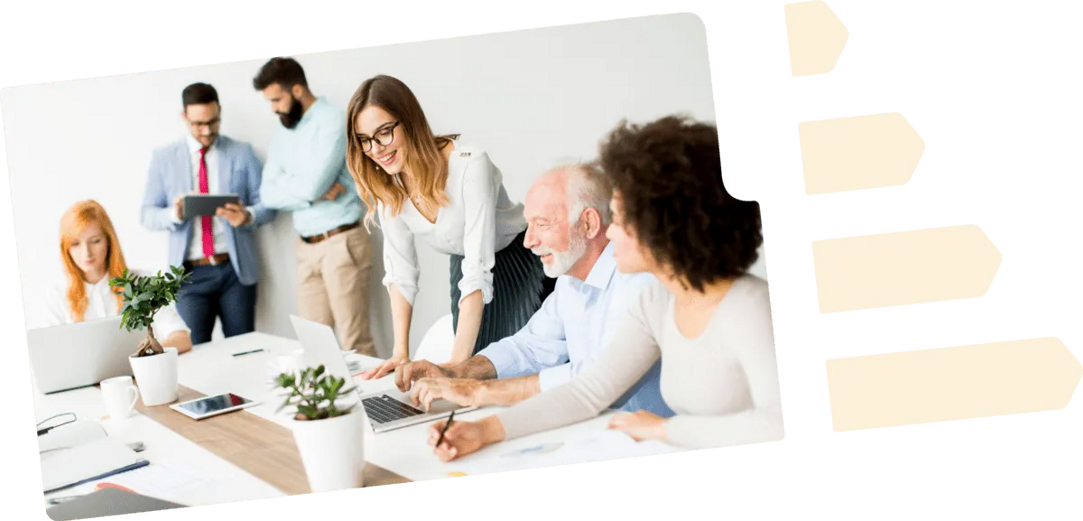 Exemple de l'utilisation d'élément graphique de Royal’Home rénovation - Graphisme - Agence web - EGA Digital