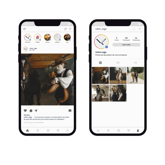 Réseaux sociaux à votre image